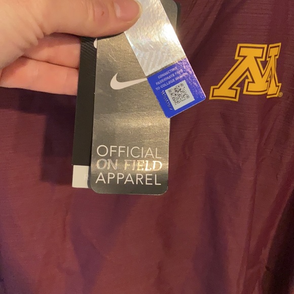 NWT University of Minnesota Official 1/4 Zip Repel Jacket - Picture 2 of 14